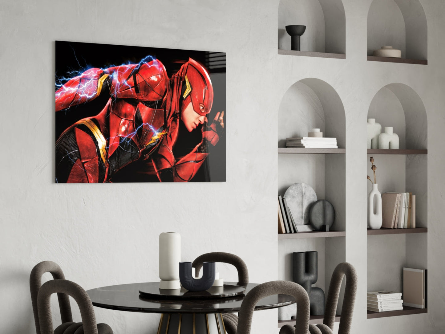 Flash Glass Wall Art