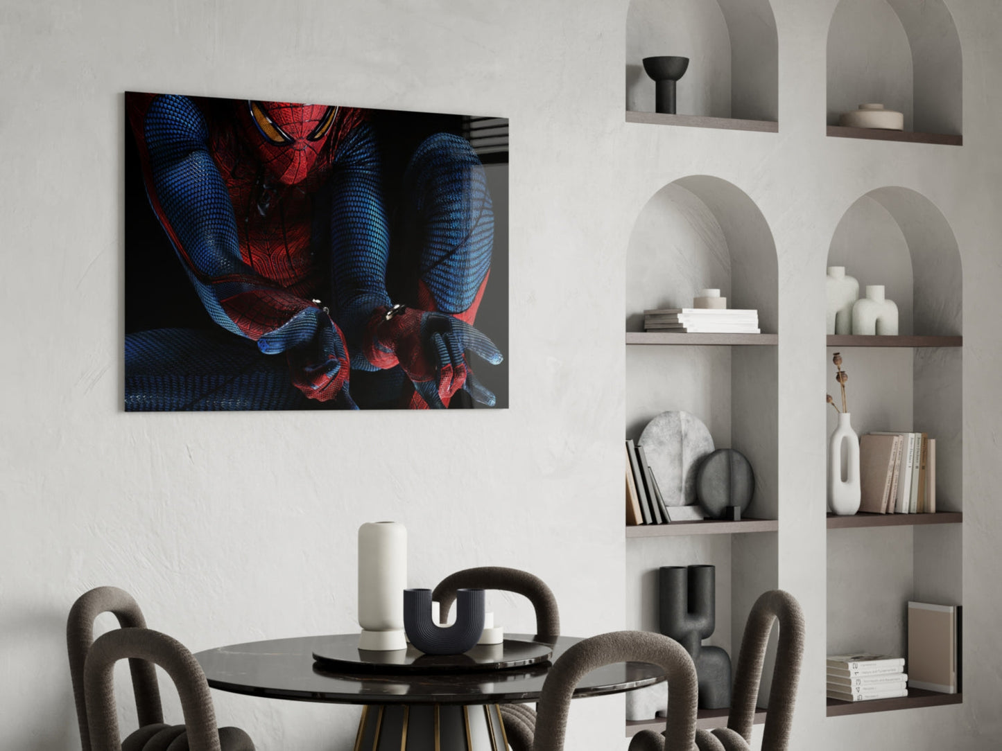 Spider Glass Wall Art