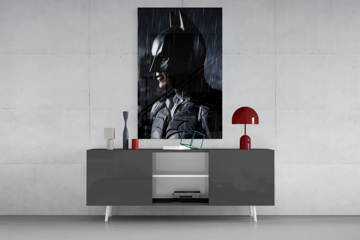 Batman Glass Wall Art - LUXARTDECO