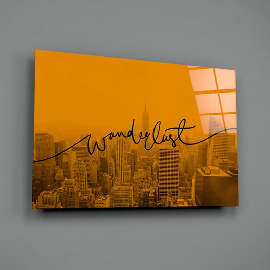 Wanderlust Glass Wall Art