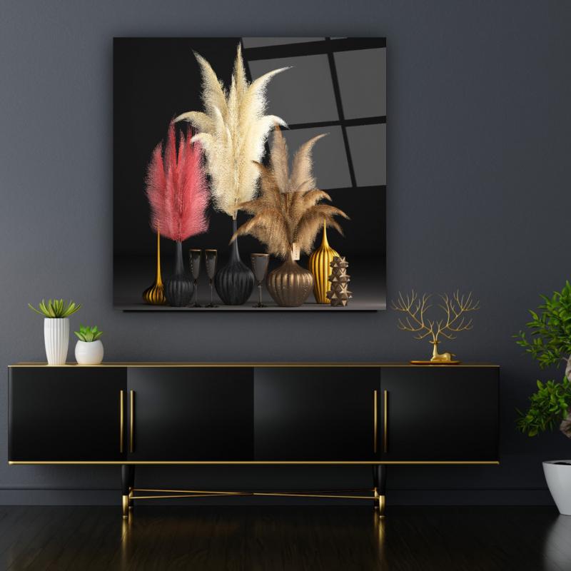 Vases Glass Wall Art