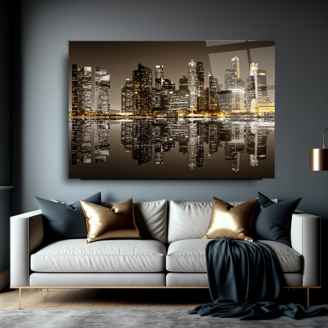 City Glas Wall Art