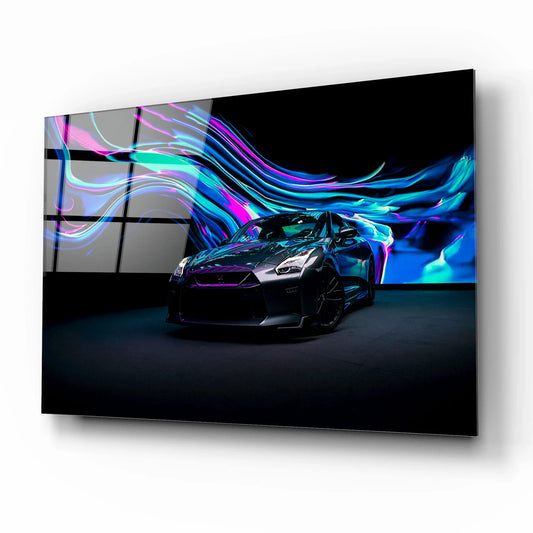 Luxury Car Glass Wall Art - LUXARTDECO