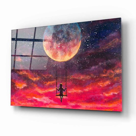 Freedom Glass Wall Art - LUXARTDECO