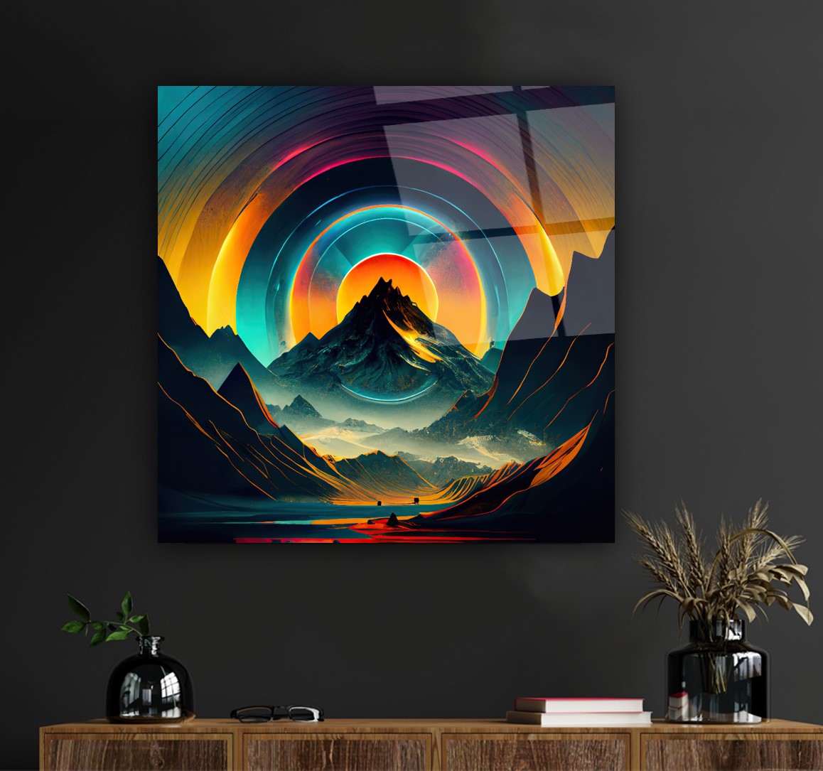 Tableau en verre trempé