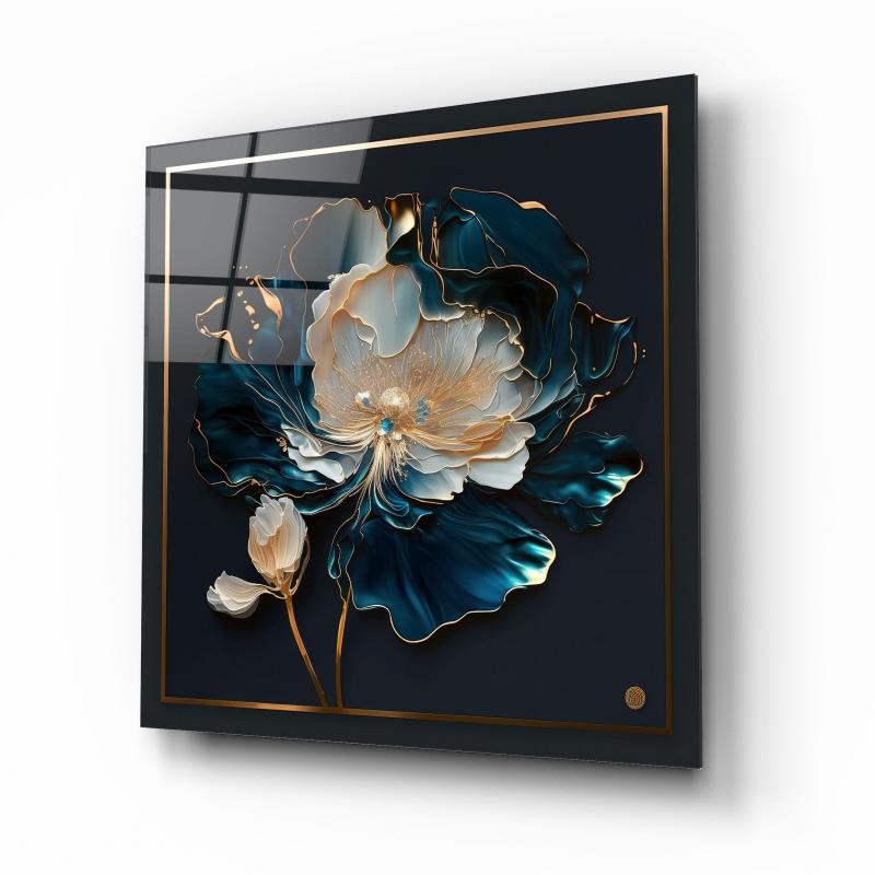 Art mural en verre nature