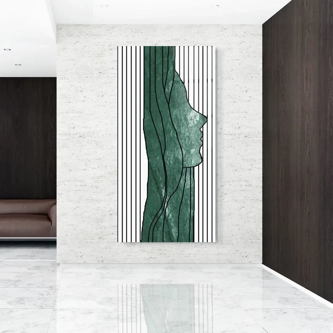 Abstract Glass Wall Art - LUXARTDECO