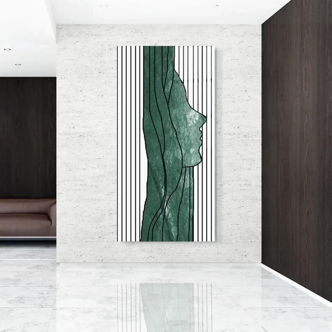 Abstract Glass Wall Art - LUXARTDECO