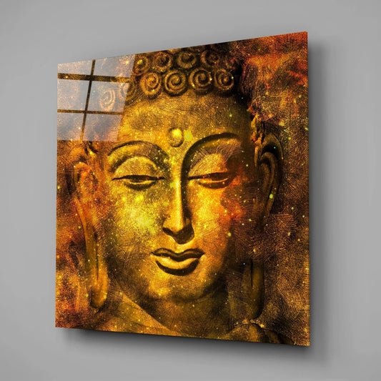 Buddha Glass Wall Art - LUXARTDECO