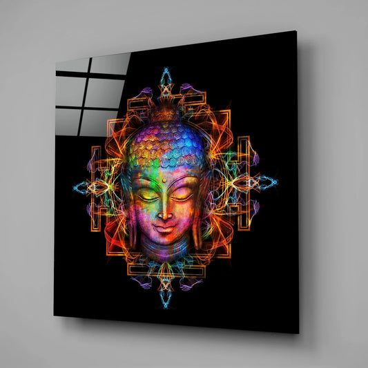 Buddha Glass Wall Art - LUXARTDECO