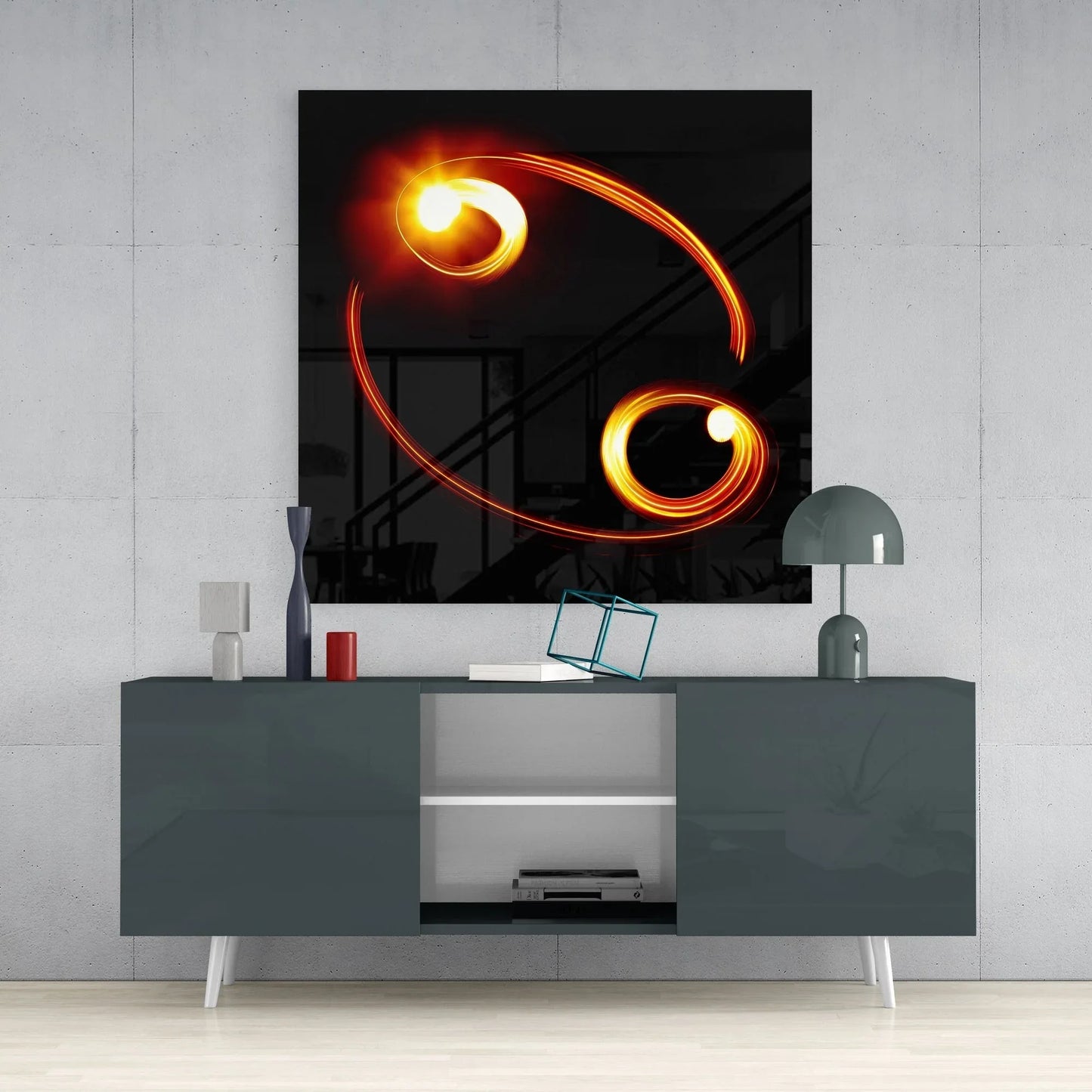 Horoscopes - Cancer Glass Wall Art - LUXARTDECO