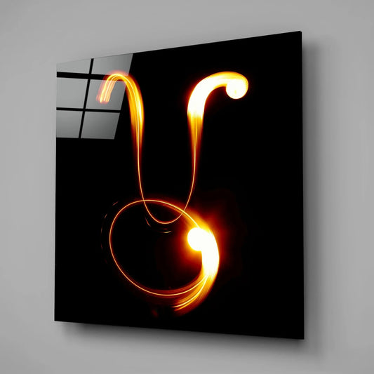 Horoscopes - Taurus Glass Wall Art - LUXARTDECO