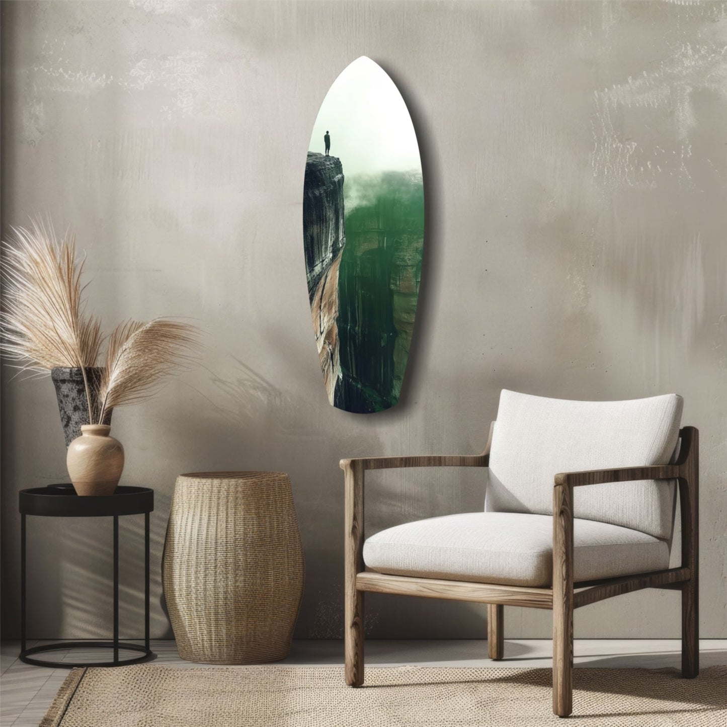 Solitude Glass Wall Art