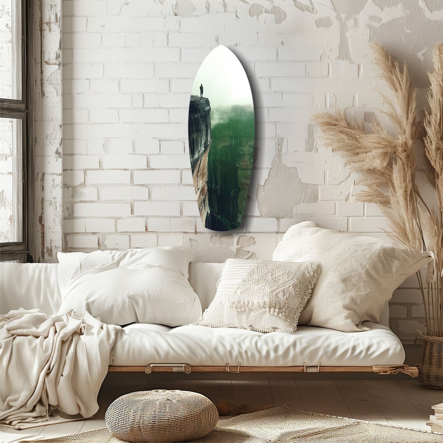 Solitude Glass Wall Art