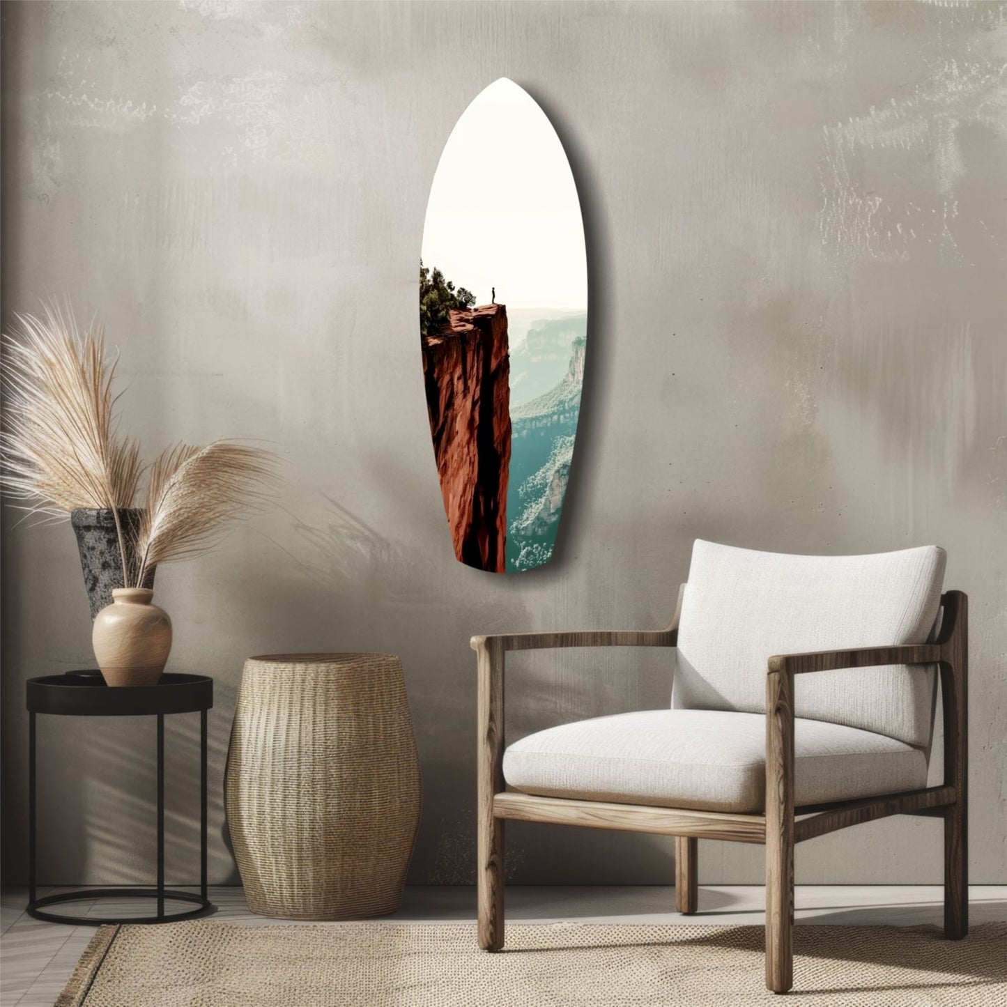 Solitude Glass Wall Art