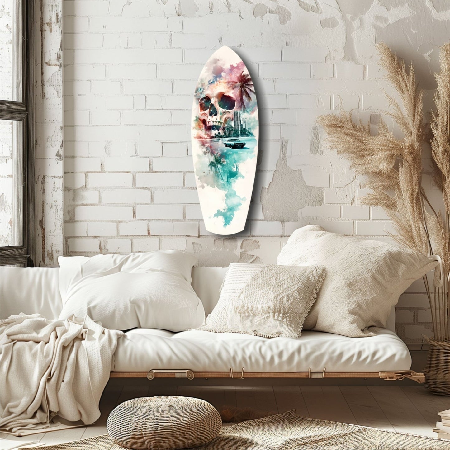 Miami Heat Glass Wall Art
