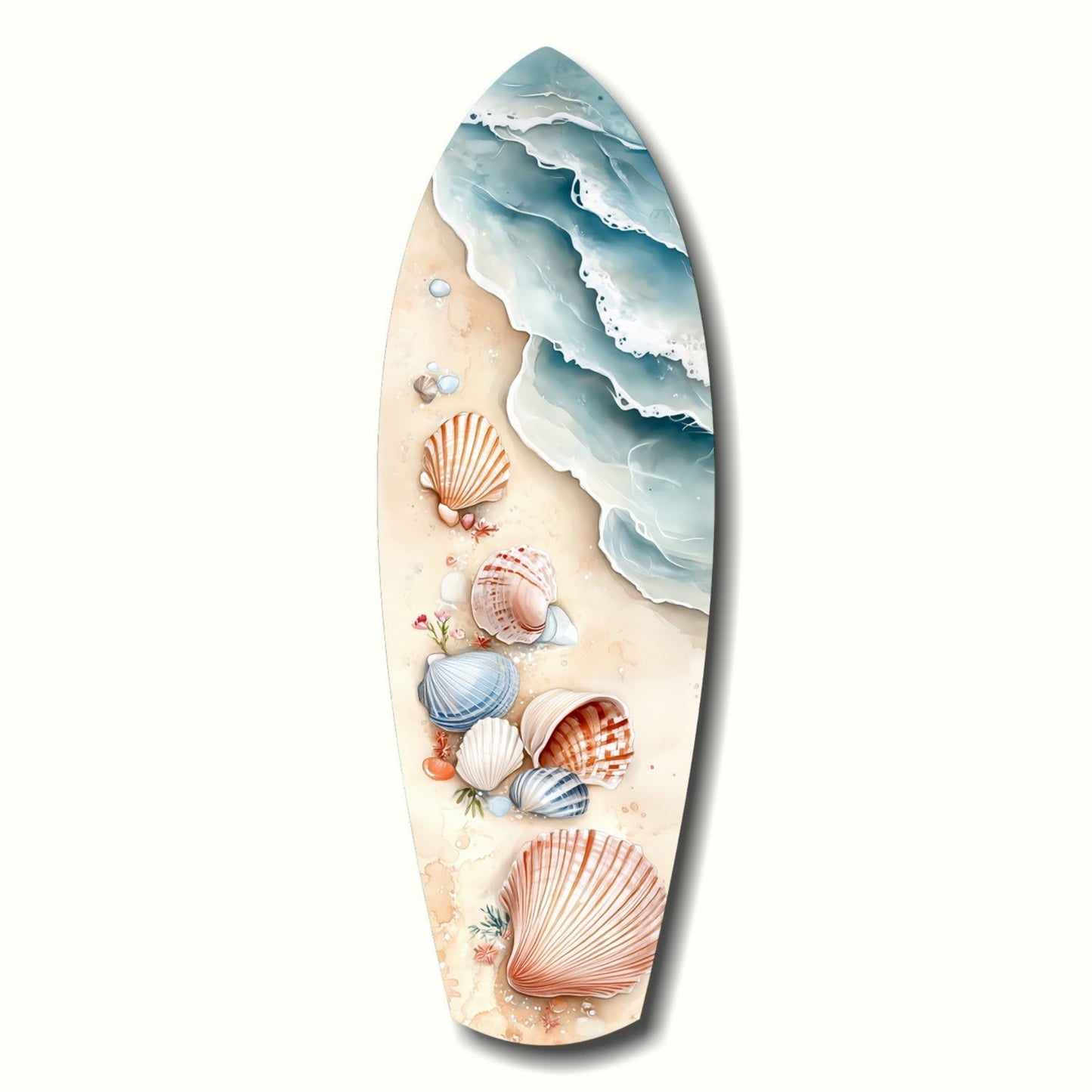 Shoreline Treasures Glass Wall Art