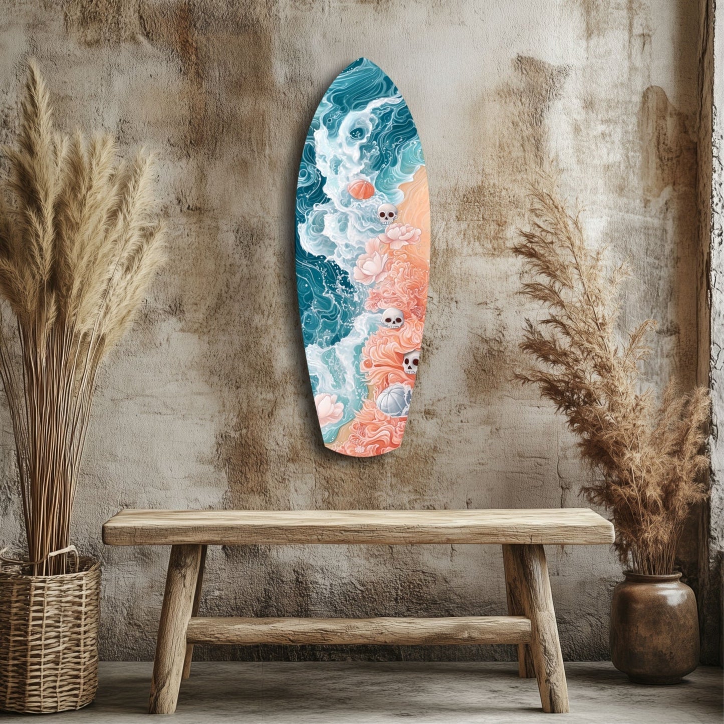 Eternal Tides Glass Wall Art