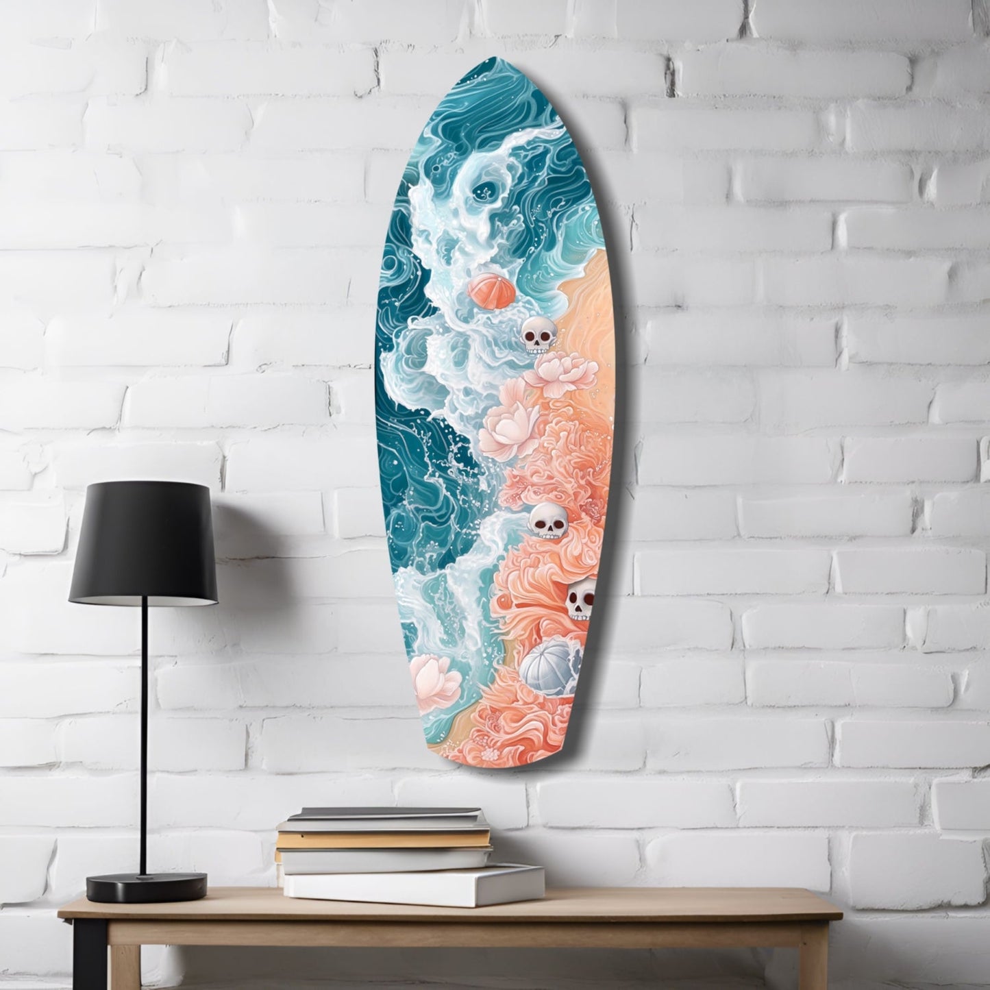 Eternal Tides Glass Wall Art
