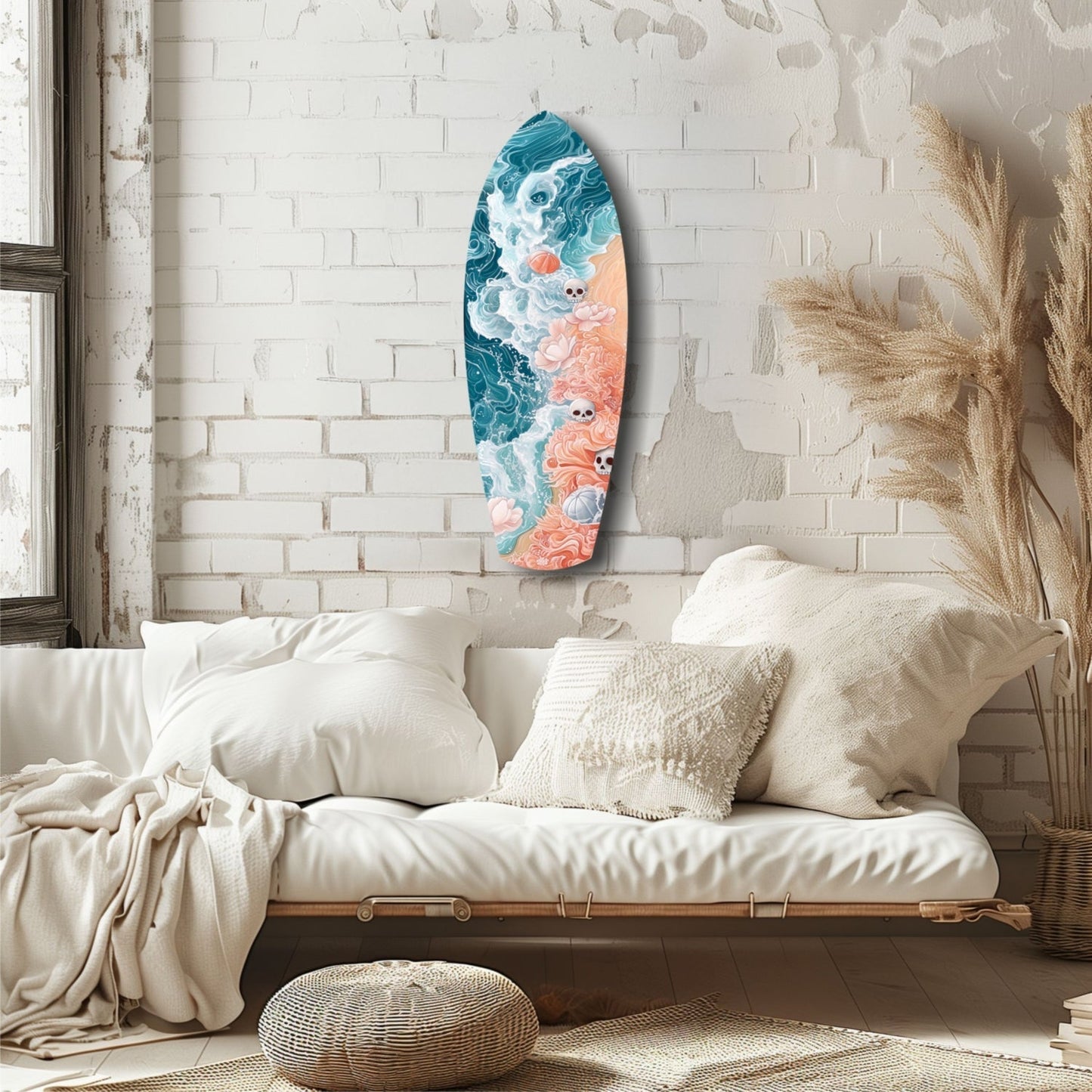 Eternal Tides Glass Wall Art