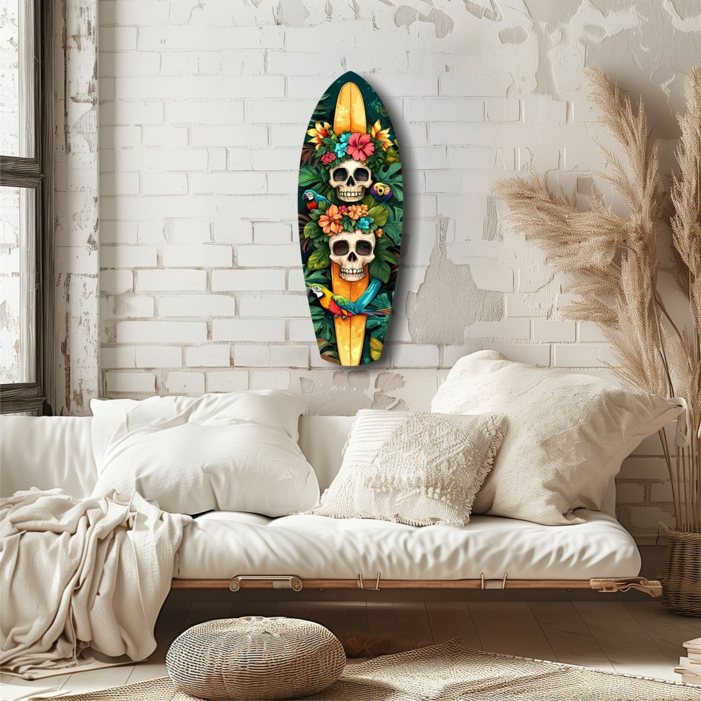 Tropical Mystique V2 Glass Wall Art