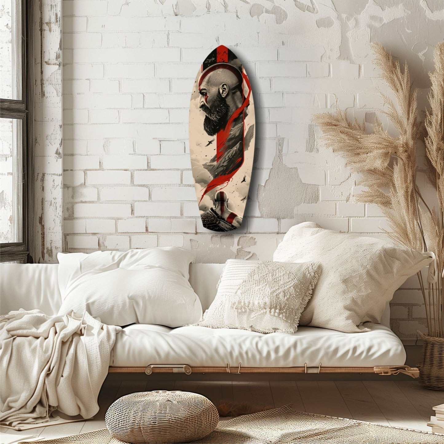Kratos Glass Wall Art