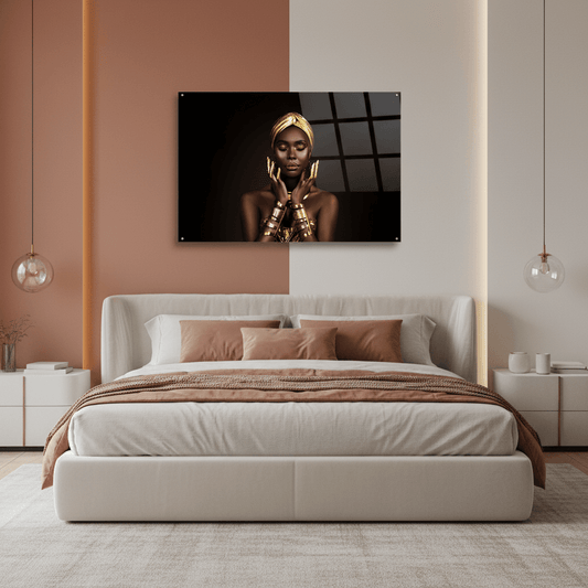 Mockup camera orizzontale