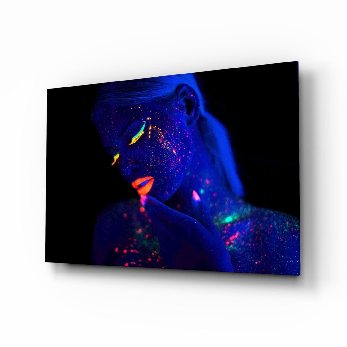 Woman Portrait 29 Glass Wall Art