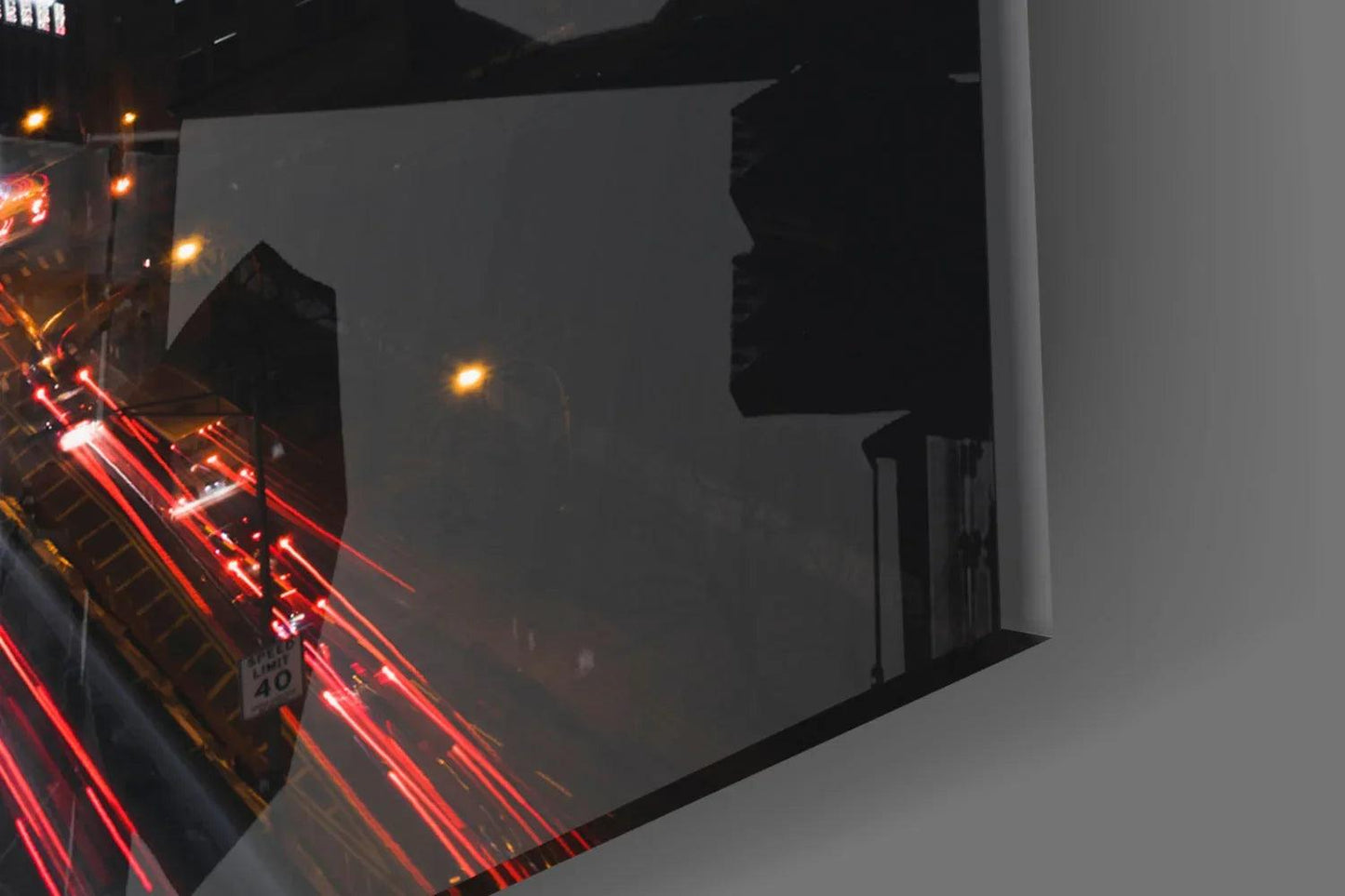 City Landscape Glass Wall Art - LUXARTDECO