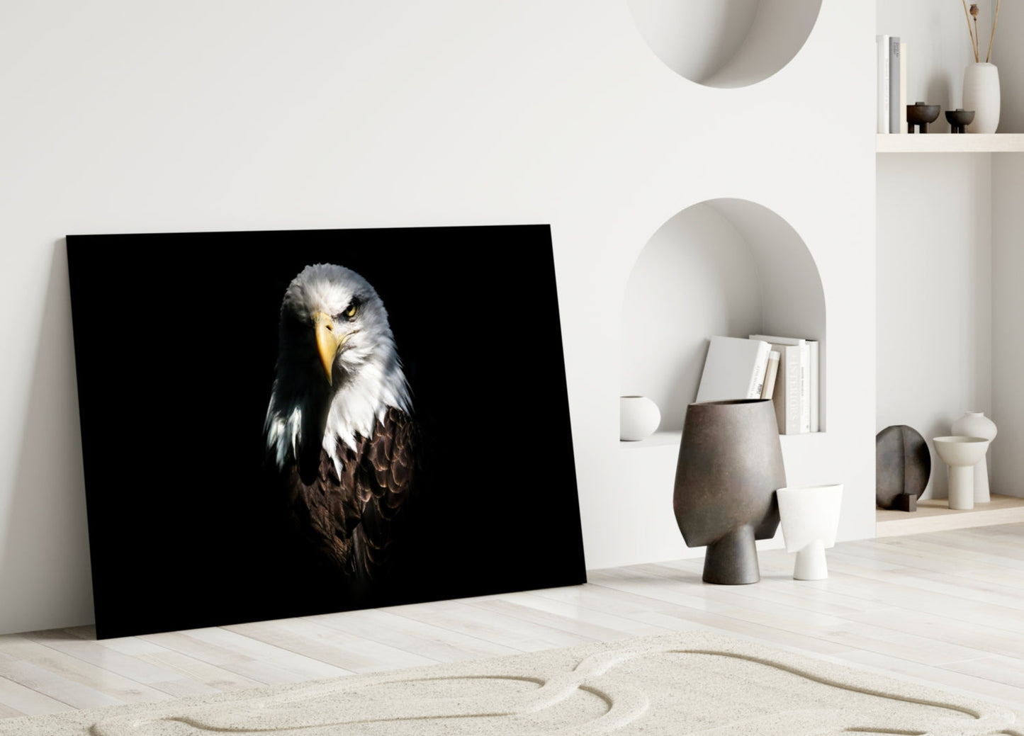 Eagle Glass Wall Art