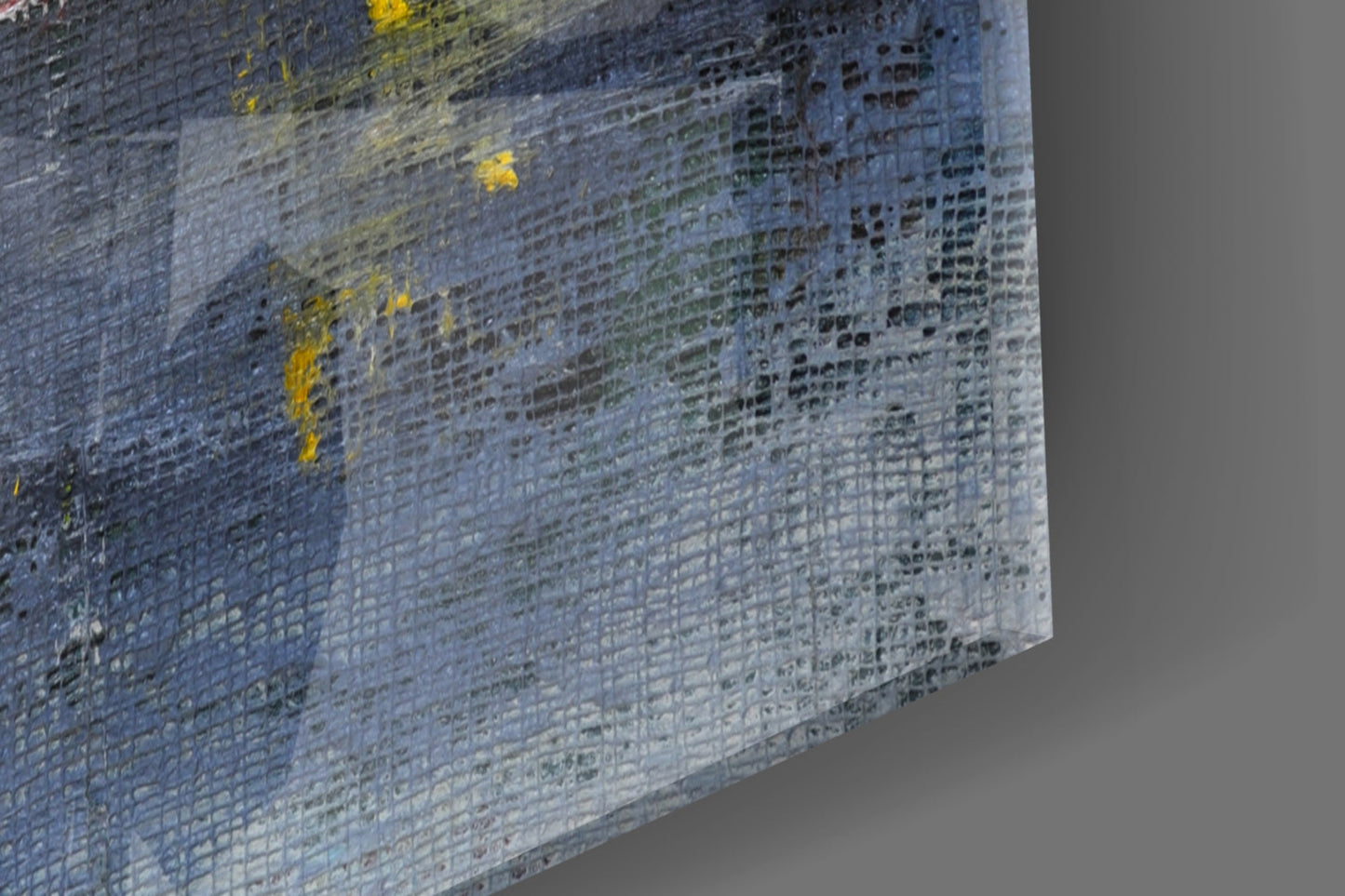 Abstract Glass Wall Art