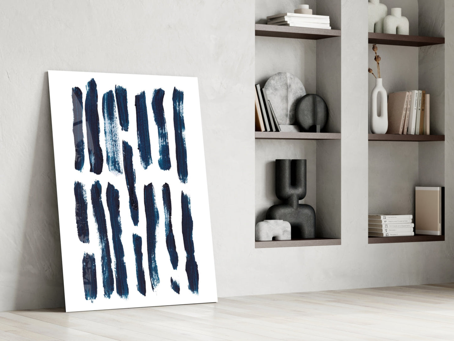 Lines Glass Wall Art
