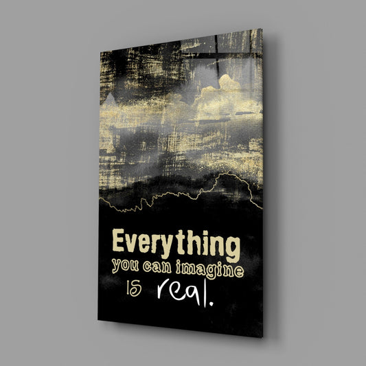 Words Glass Wall Art