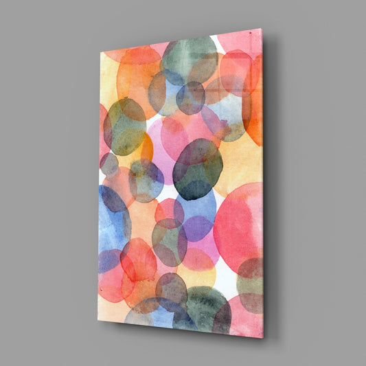 Watercolor Glass Wall Art