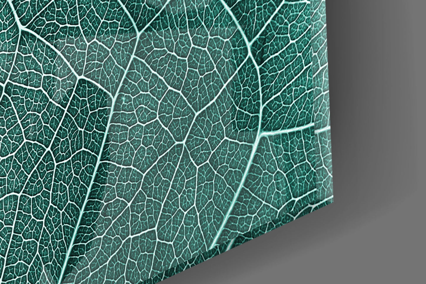 Leaf Texture Glass Wall Art