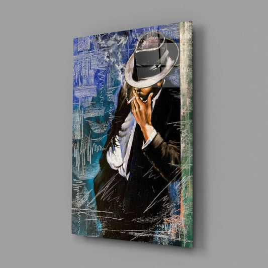 Smoking Glass Wall Art - LUXARTDECO