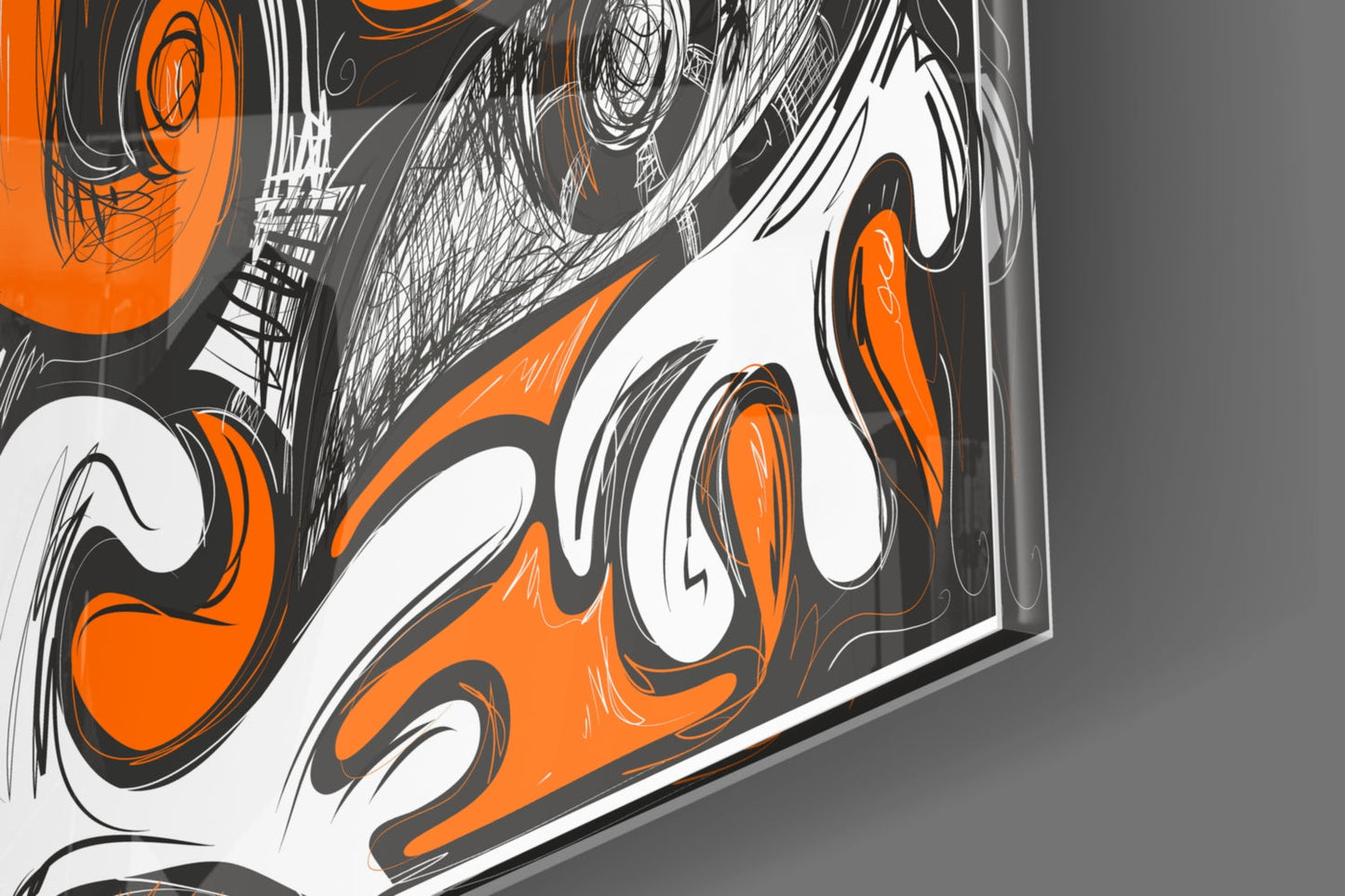 Picasso Glass Wall Art