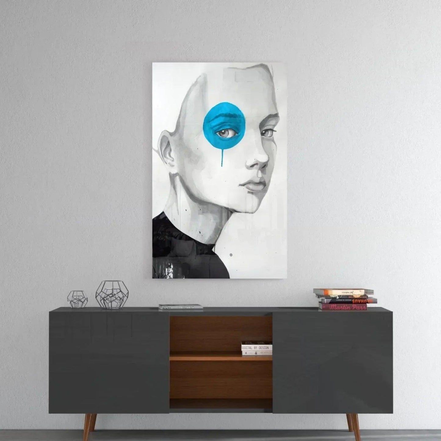 Little Child Glass Wall Art - LUXARTDECO