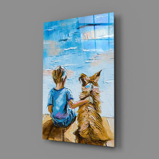 Friendship Glass Wall Art - LUXARTDECO