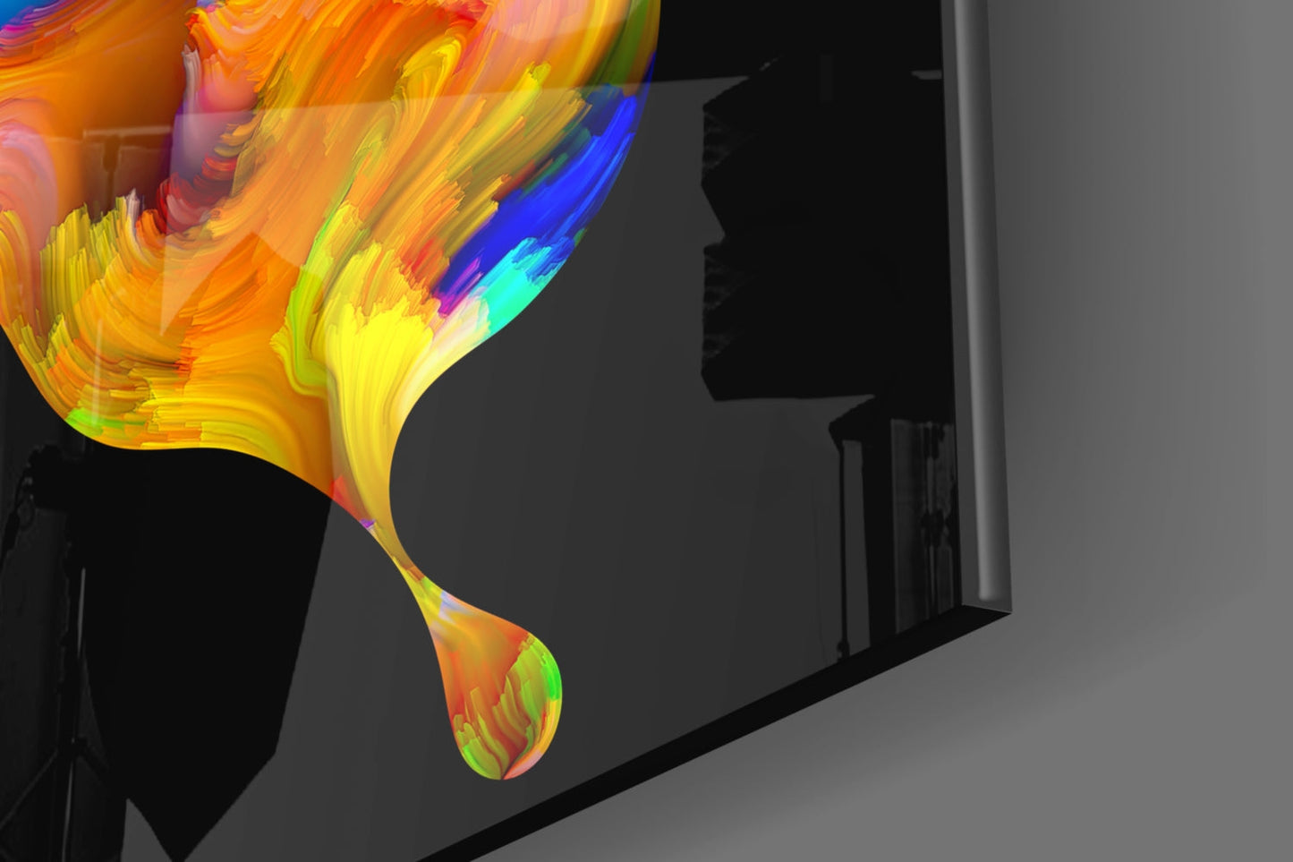 Butterfly Silhouettes Glass Wall Art