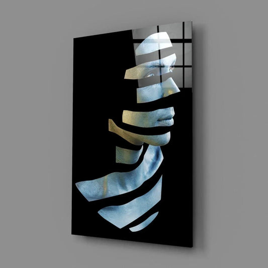 The Future Glass Wall Art - LUXARTDECO