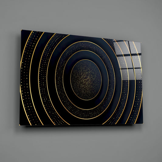 Circle Glass Wall Art