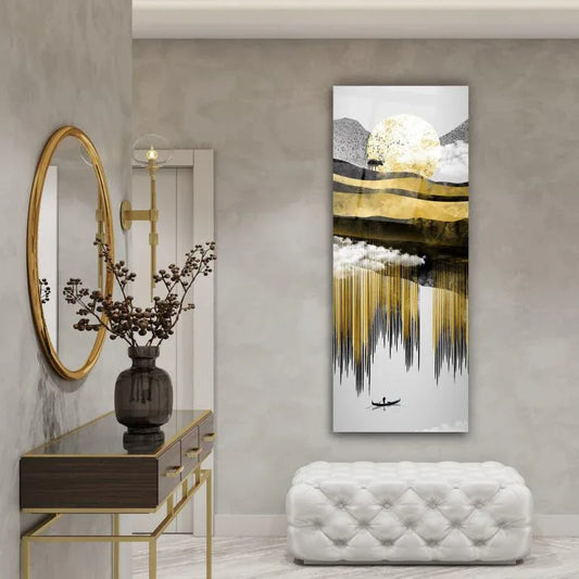 Sunset Glass Wall Art - LUXARTDECO
