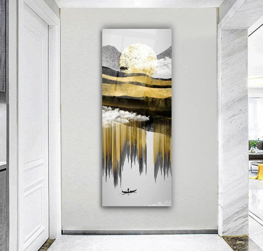 Sunset Glass Wall Art - LUXARTDECO