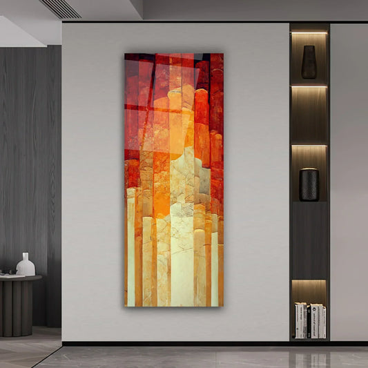 Abstract Glass Wall Art - LUXARTDECO