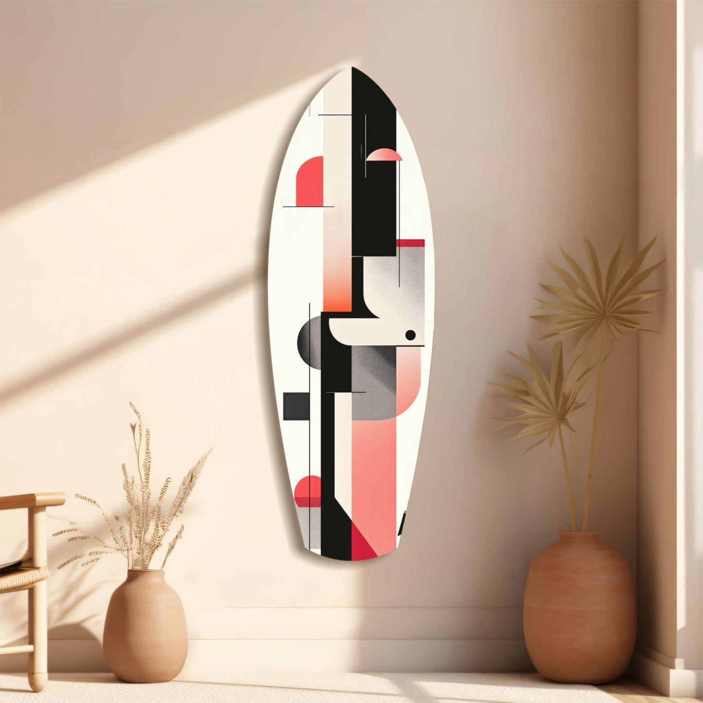 Modern Wave Harmony Glass Wall Art