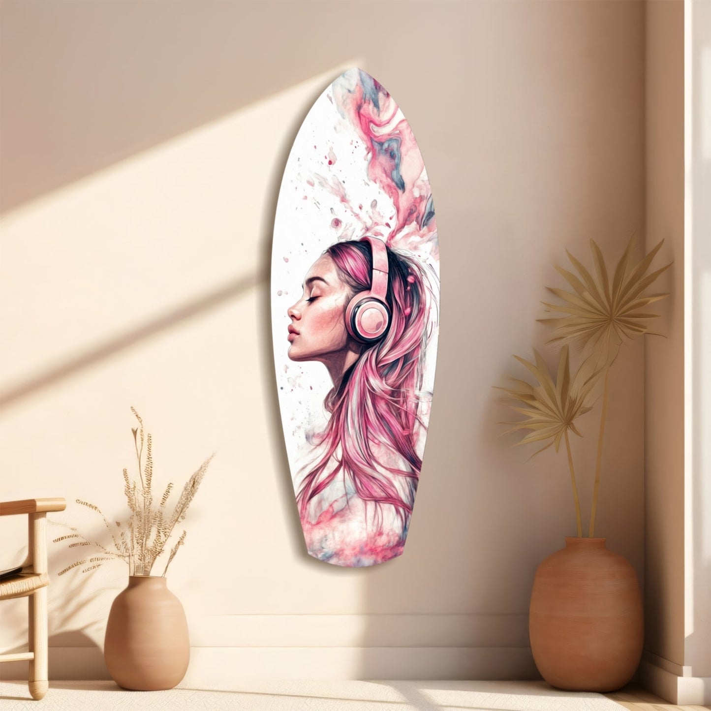 Dreamwave Beats Glass Wall Art