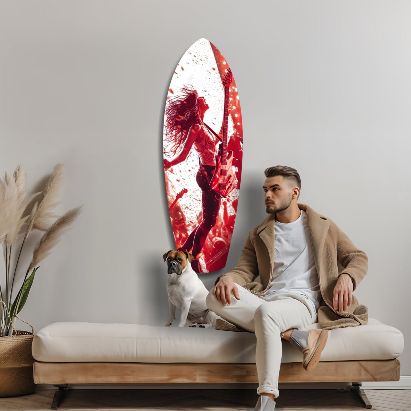 Soul of the Music Glass Wall Art