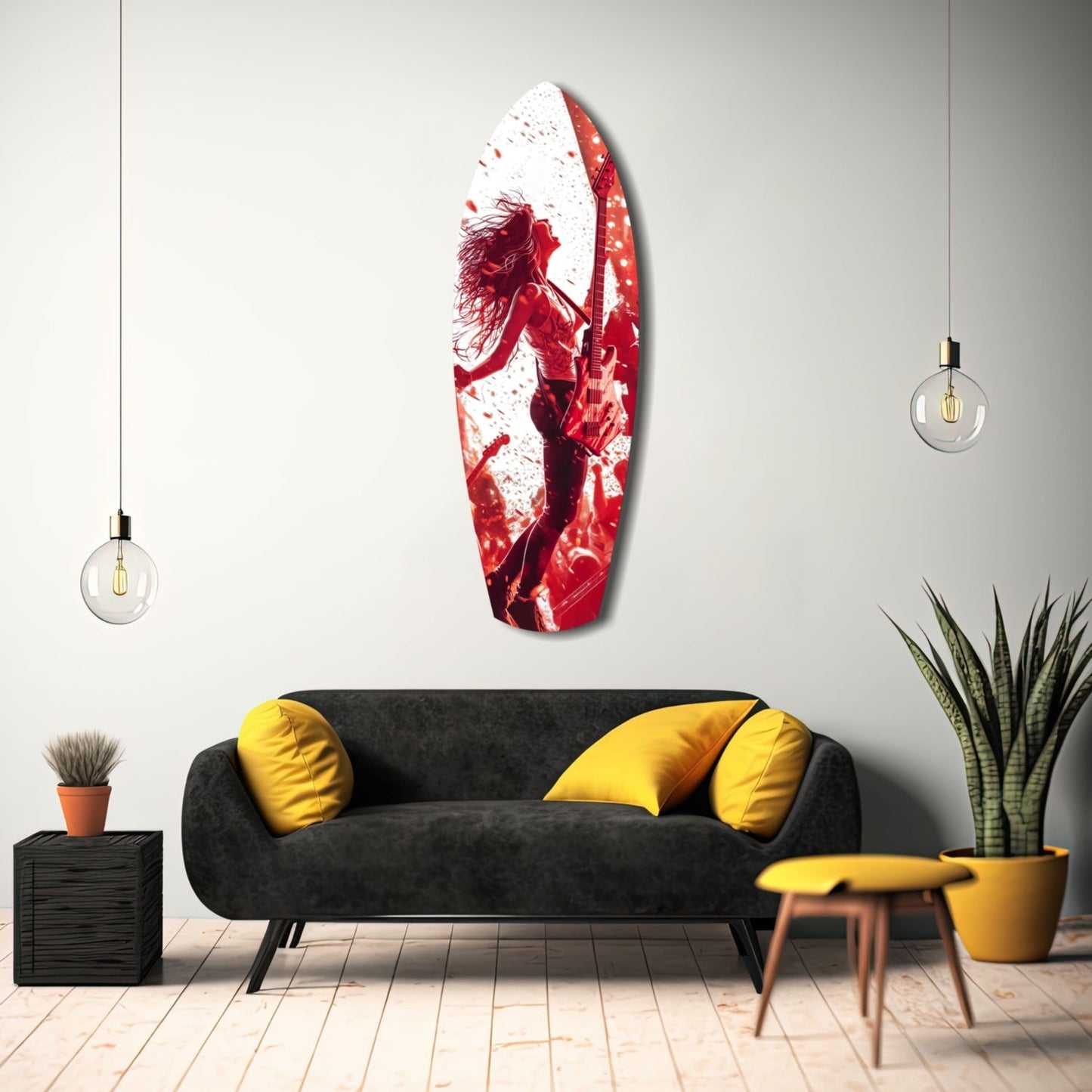 Soul of the Music Glass Wall Art