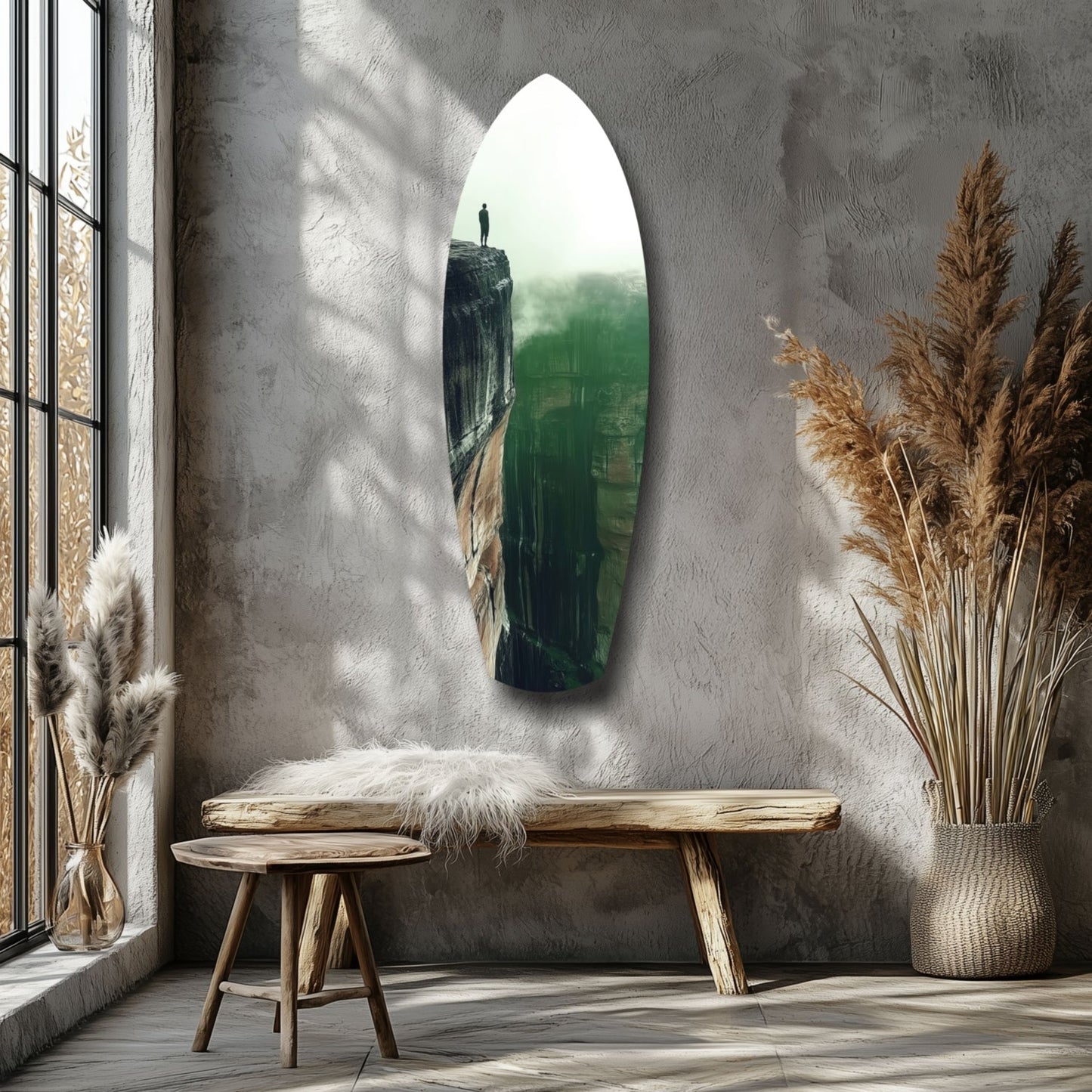 Solitude Glass Wall Art